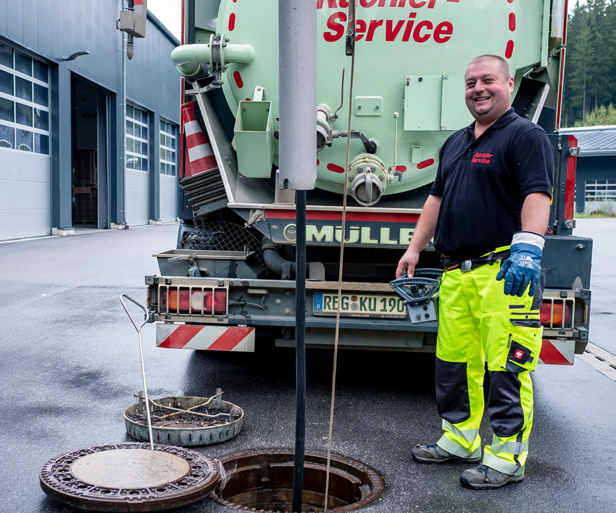 Kanalreinigung in Tittling